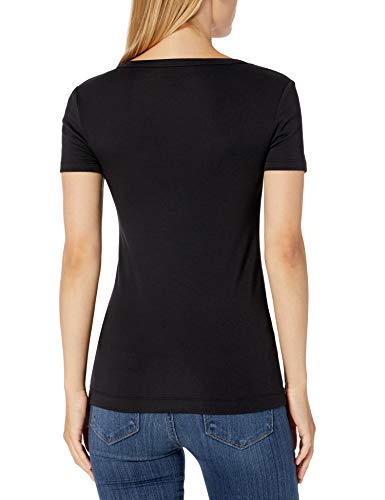 Image of Amazon Essentials Women's Slim-Fit Short-Sleeve Crewneck T-Shirt, Pack of 2