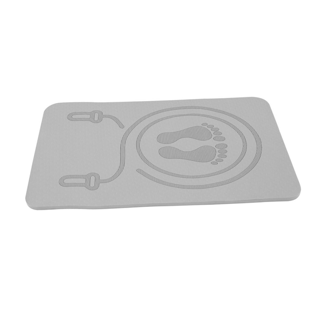 POPETPOP Multi Function Jumping Mat Non Slip Indoor Shock Absorbing Workout Pad for Jump Rope Yoga and Home Quiet Soundproofing Exercise Mat