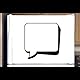 CKB Ltd® Memotafel Cartoon Sprechblase, Magnetisch, Kühlschrank, Mit Whiteboard-Markern, Trocken-Abwischbar, Magnet-Whiteboard, Küche, Memo, Notiz, Großer Tagesplaner, Blanko, Schild, 32 x 32 cm
