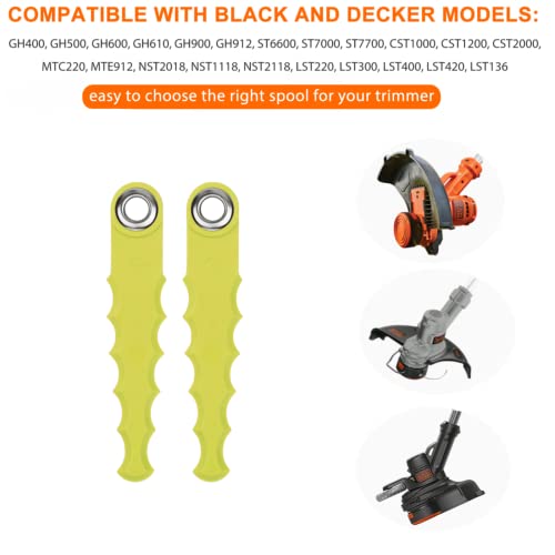 Image of THTEN AF-100 Replacement Blades Fit for Black+Decker GH600 GH900