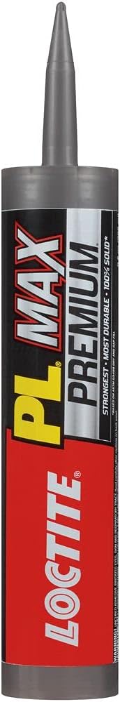 PL Premium Max Construction Adhesive 9 fl oz, 1 Cartridge