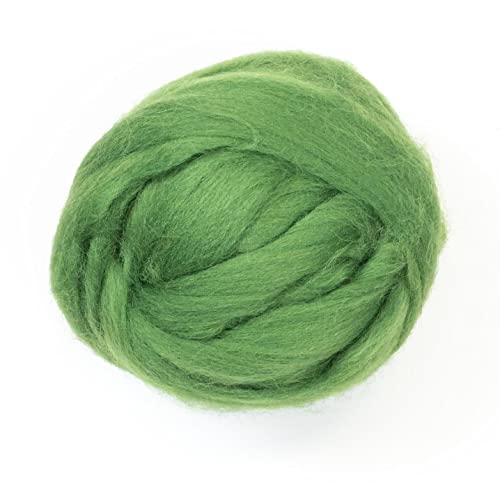 Kondoos Coloured 225 gram Natural Wool roving Tops, Best Wool for Needle Felting Wet Felting, handcrafts