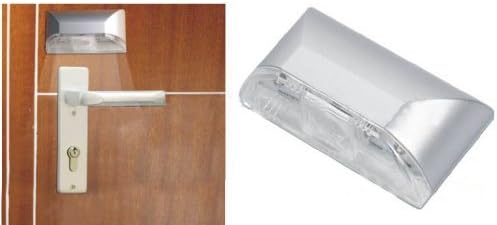 Qich New Auto PIR Door Keyhole Pyroelectric IR Motion Sensor Heat Temperature Detector LED Light Lamp