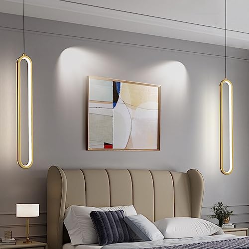 Lámpara led de araña antirreflejos con pantalla acrílica para dormitorio 5
