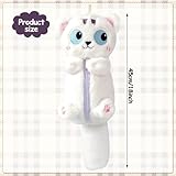 Zoom IMG-1 mifklmv portamatite gatto bianco peluche