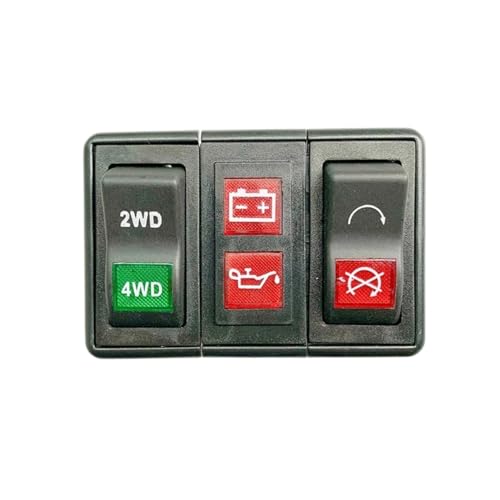 Commutateur combiné 4x4 triple interrupteur pour vos sorties en dune buggy 1500