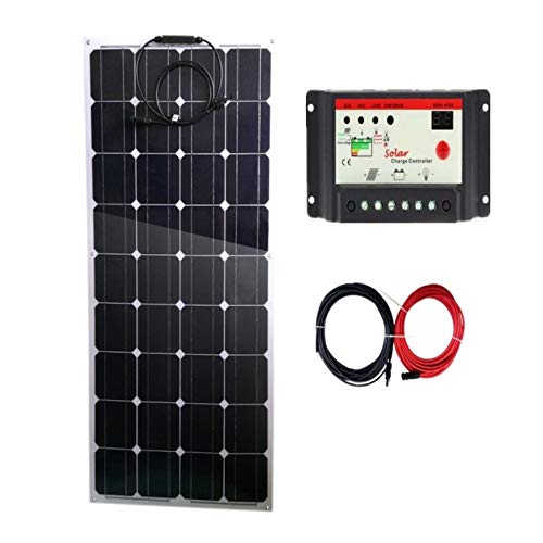 Pannello Solare Flessibile 20W 12V - Leggero E Portatile Per Campeggio, Barca, Van E Escursionismo - Foto 7