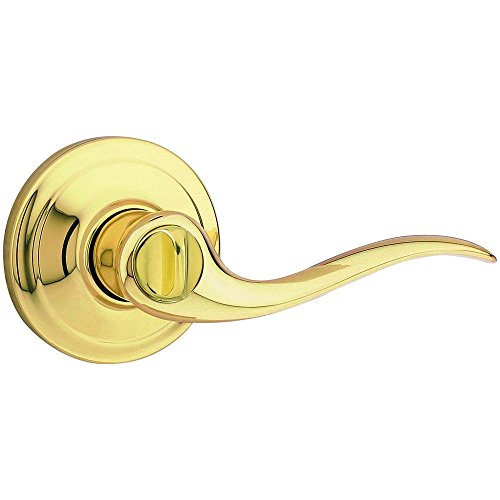 Tustin Bed/Bath Lever with Microban Antimicrobial Protection in Polished Brass