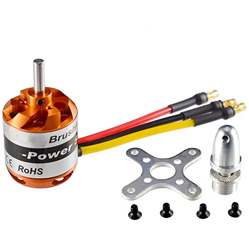 2S 3S 4S 4S 5S LIPO D2830 D2826 D3548 D3542 D3536 D3530 RC�}���`�R�v�^�[����ьŒ藃�q��@�Ŏg�p����݊����̂���u���V���X���[�^�[(D2836 1120KV)