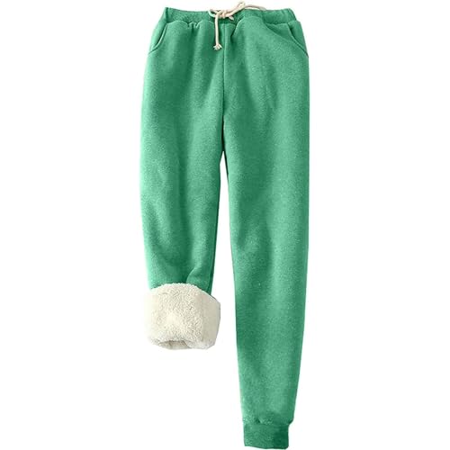 Pantalon thermique chaud et doux en polaire pour homme et femme