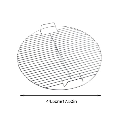Grille ronde en acier inoxydable durable pour barbecue et cuisson - 6