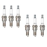 2-8PCS Screw Terminal Ordinary Spark Plugs B8RH-9 Replace For Candles CR8EH-9(5666) Compatible With