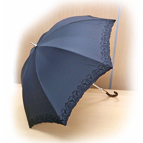 Amazon.co.jp: 晴雨兼用 雨傘/日傘 【ブラック】 親骨長さ47cm