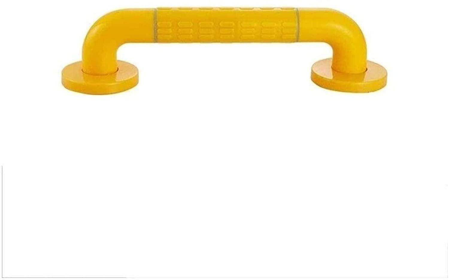 Barre d'appui de douche jaune 58cm évite les chutes des PMR et seniors