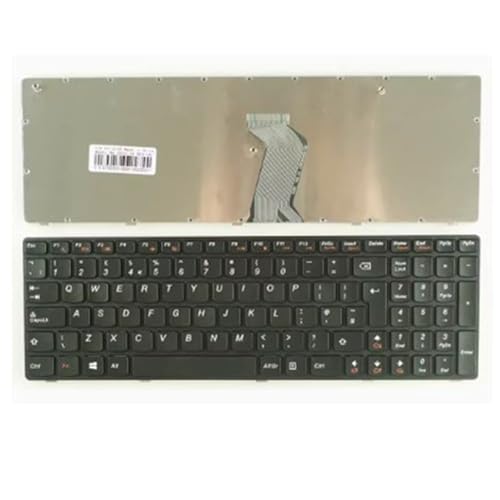 Clavier Lenovo Ideapad G570 G575 noir UK pour remplacer un clavier bloqué