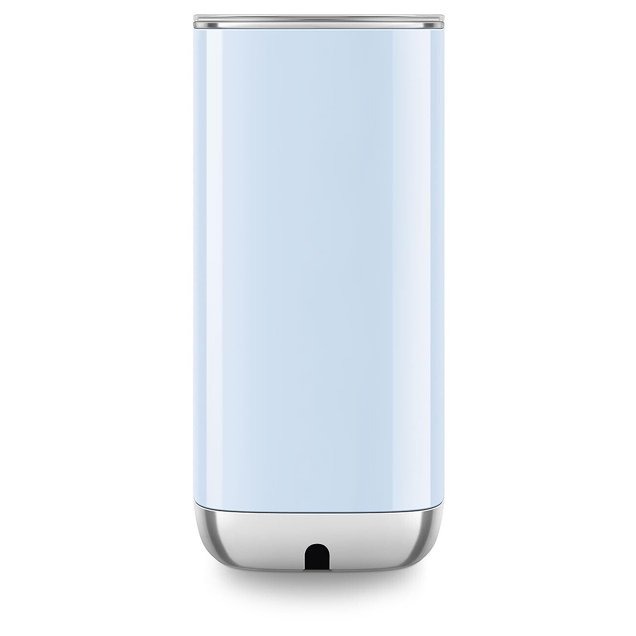 Smeg, Espumador de Leche Eléctrico MFF02PBEU, 3 Funciones Bebida, Batidor Desmontable, Revestimiento Cerámico Antiadhesivo, 500 W, Azul Azur