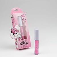 DIDDL - Lip Gloss Diddl – glänzender und weicher rosa Gloss mit süßem Duft – angenehme und feuchtigkeitsspendende Textur – Kinderkosmetik Diddlina – Beauty-Accessoire zum Mitnehmen