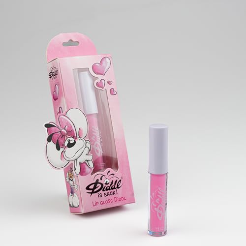 DIDDL - Lip Gloss Diddl – glänzender und weicher rosa Gloss mit süßem Duft – angenehme und feuchtigkeitsspendende Textur – Kinderkosmetik Diddlina – Beauty-Accessoire zum Mitnehmen DIDDL - Lip Gloss Diddl – glänzender und weicher rosa Gloss mit süßem Duft – angenehme und feuchtigkeitsspendende Textur – Kinderkosmetik Diddlina – Beauty-Accessoire zum Mitnehmen