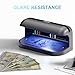 Aneken AL-17 Counterfeit Bill Detector with UV LED Light, Advanced UV Counterfeit Money Detector with Card & ID Detection, Suitable for All Currencies in The World