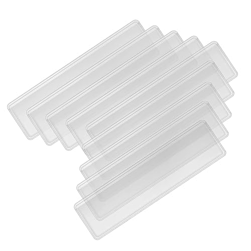 Pochettes adhésives transparentes pour éviter la perte de fiches et étiquettes de classement