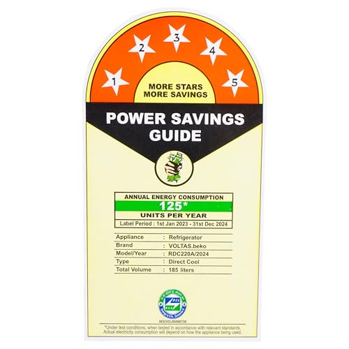 Image of Voltas Beko 185 L, 5 Star, Single Door DC Refrigerator (Dahlia Blue) (RDC220A /W0DBETMH000GD)