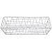 American Metalcraft ROC1362 Baskets, 13" Length x 6" Width, Chrome