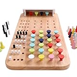 Générique Gesellschaftsspiele aus Holz | Lernspiele zum Nachdenken für zwei Spieler, Tischstrategie für Jugendliche, Familie, Kindergarten, Zuhause, Reisen, Party, Geburtstag