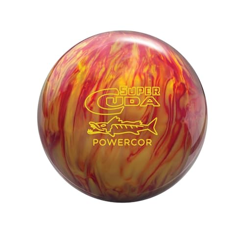 Columbia 300 PRE-DRILLED Super Cuda PowerCor Pearl Bowling Ball (This Item Includes a Free Bowlerstore Rubber Shammy- Colors Will Vary for The Shammy) 13lbs
