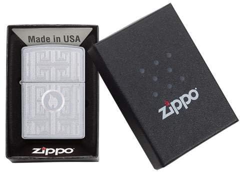Encendedor Zippo clásico elegante personalizado miniatura 5