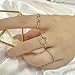 Cz Wedding Ring Sets for Women, Fashion Rings 9K Yellow Gold Adjustable Ring with Colorful Round Cubic Zirconia Size 10