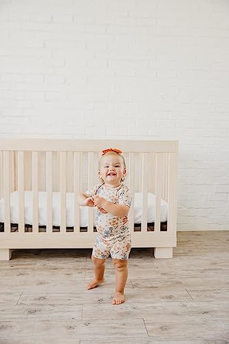 Copper Pearl Two Piece Short Sleeve Toddler Pajamas PJ Sets for Boys and Girls - Adorable Pattern Summer Pajamas Shorts to Keep Cool While Sleeping, Size 12 Months to 5T - Eden4