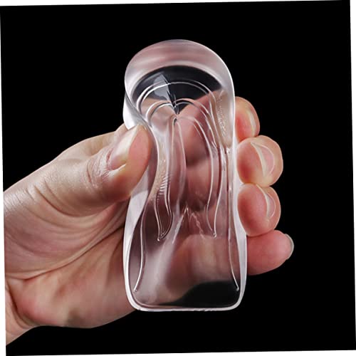 Plantillas de gel transparentes para incrementar altura, 3 pares miniatura 5