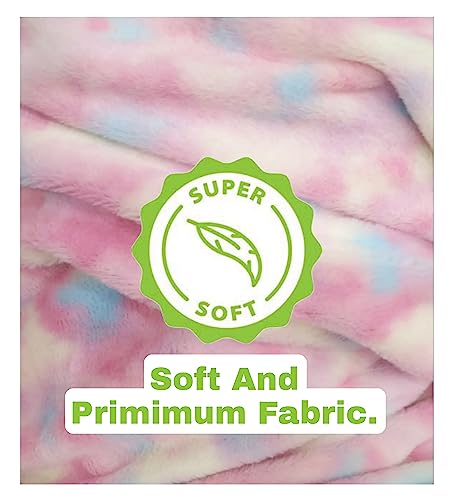 Image of New Tie Dye Rainbow Design Furry Bean Bag Chair. Premium and Luxurious Fur Bean Bag Without Beans Only Cover XXXL (Multicolour)