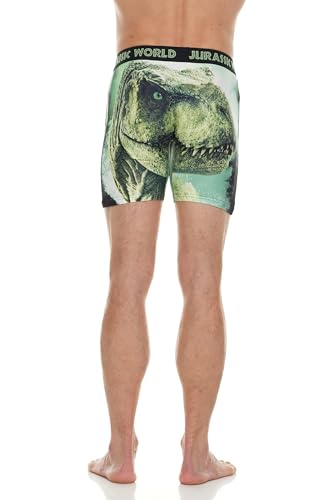 Jurassic World Men's Boxer Briefs - No Fly, Anti-Chafing Stitching, Comfort Shaped/Cotton Lined Crotch3