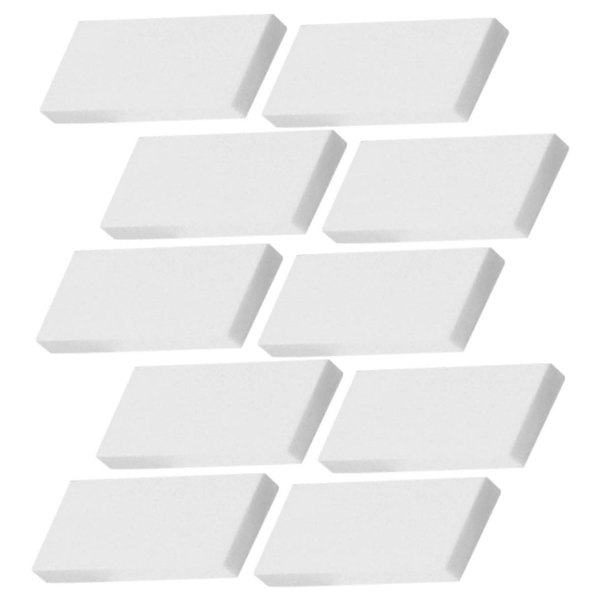 NULYLU 10pcs Bovine Bone Material Guitar Men Unique Electric Guitar Nut Bone Nut Acoustic Guitar Bone Nut Blank Guitar Accessories Guitar Bone Blanks Guitar Bone Bridge Nut