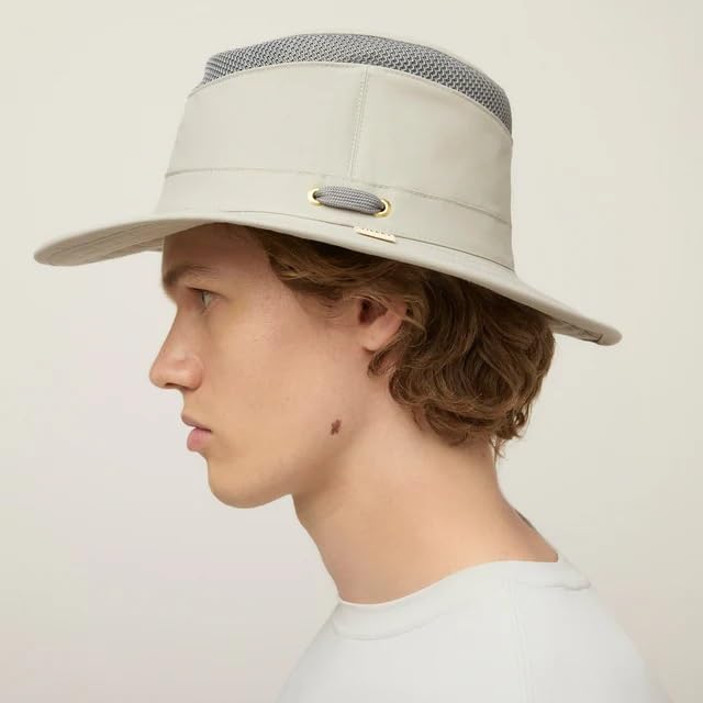 Image of Tilley LTM5 Airflo Medium Brim Hat - Ultralight, Buoyant & Breathable, UPF 50+ Sun Protection, Water-Resistant