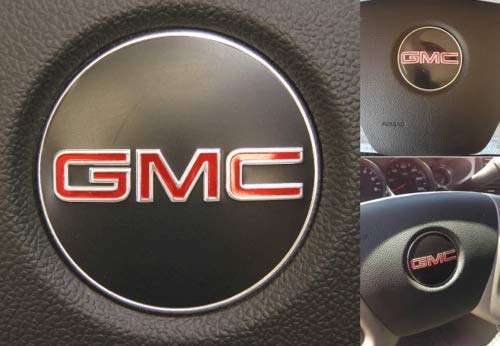 H & H MERCHANTS ONE GMC Steering Wheel Emblem Logo Badge Sign Silverado GMC Sierra Acadia