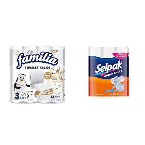 Familia Plus 3 Katlı 32'li x1 + Selpak 12'li x1