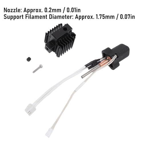 Buse céramique 0.6 mm Ender 3 V3 Plus anti bouchage Walmeck