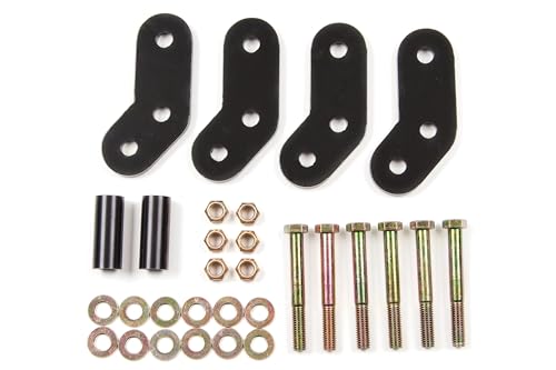 BDS124101 | Front Shackle Kit for 1/2 Inch Lift | Compatible with Jeep CJ5, CJ7, Scrambler (76-86)