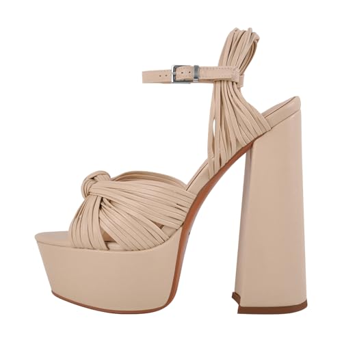 Onlymaker Women's Platform Chunky High Heeled Sandals