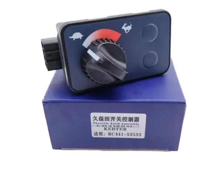 Throttle Controller Panel RC441-53533 Excavator Switch for Kubota KX135/155/161/163 U50-5 RC44153533