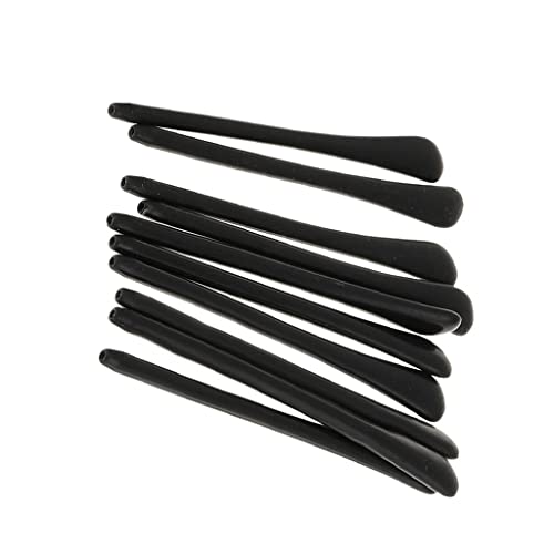 Preisvergleich Produktbild MagiDeal 10 Stück Silikon Antirutsch Überzüge für Bügelenden / Brillenbügel Silikon Socke - Schwarz, Einheitsgröße