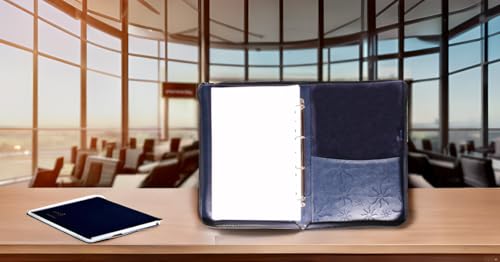 Image of Sukeshcraft Pu Multiuse 30 File Sleeve for Documents, Certificates, Fixed Deposit Receipt, Portfolio Legal Size Documents Holder for Sports, Office, Home, School