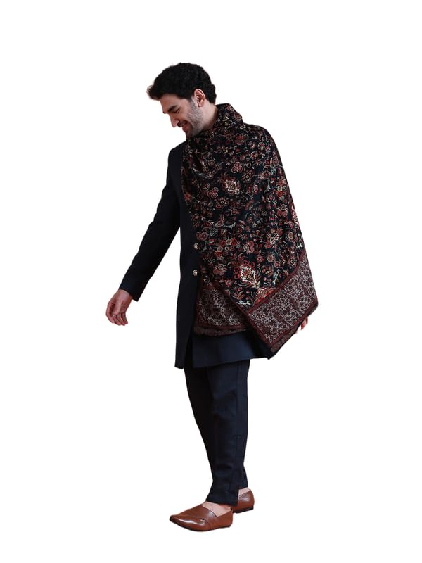 mens Sherwani Trouser Set With Dupatta-image-41