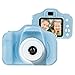 Litthing Cámara Infantil para Niños Cámara Digital 5.0 MP Cámara Selfie Regarcable USB con Tarjeta SD 32G Divertida Multiusos Regalo para Niños y Niñas de 3-10 Años (Azul)