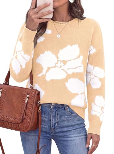 Womens Floral Sweater - image 4