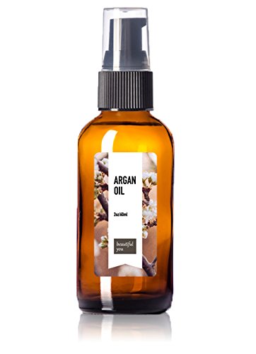Inspired Oil Argan Oil - 2oz Bottle for Hair, Face & Skin