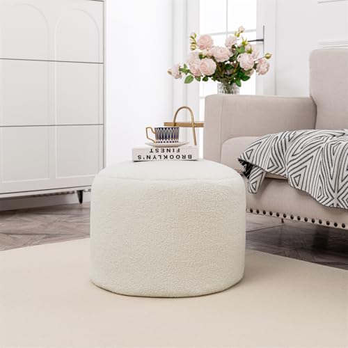 Round-Pouf-Ottoman-20-x-20-x-14Inches-Boho-Poof-Home-Decor-Floor-Pouffe-Ottoman-Foot-Rest-for-Couch-Sofa-Bean-Bag-Ottoman-Chairs-Living-Room-Bedroom-Ivory Round Pouf Ottoman 20 x 20 x 14Inches Boho Poof Home Decor Floor Pouffe Ottoman Foot Rest for Couch Sofa Bean Bag Ottoman Chairs Living Room Bedroom Ivory