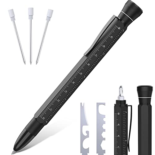 Geschenke für Männer, 13 IN 1 Multifunktions Kugelschreiber Multitool Taktischer Stift Adventskalender 2022 Männer Füllung Weihnachtsgeschenke für Männer Vatertagsgeschenk, Gadgets für Männer/Papa Opa Cover